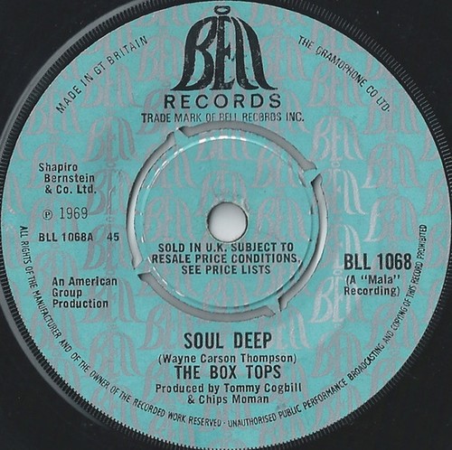 Box tops soul deep 7 - -,