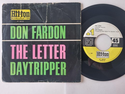 Don fardon the - the, letter/