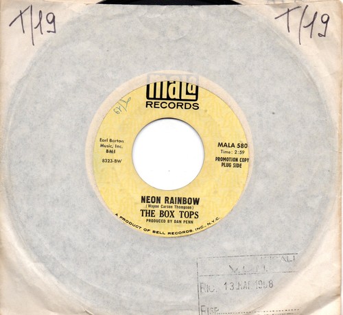 The box tops - box, g.